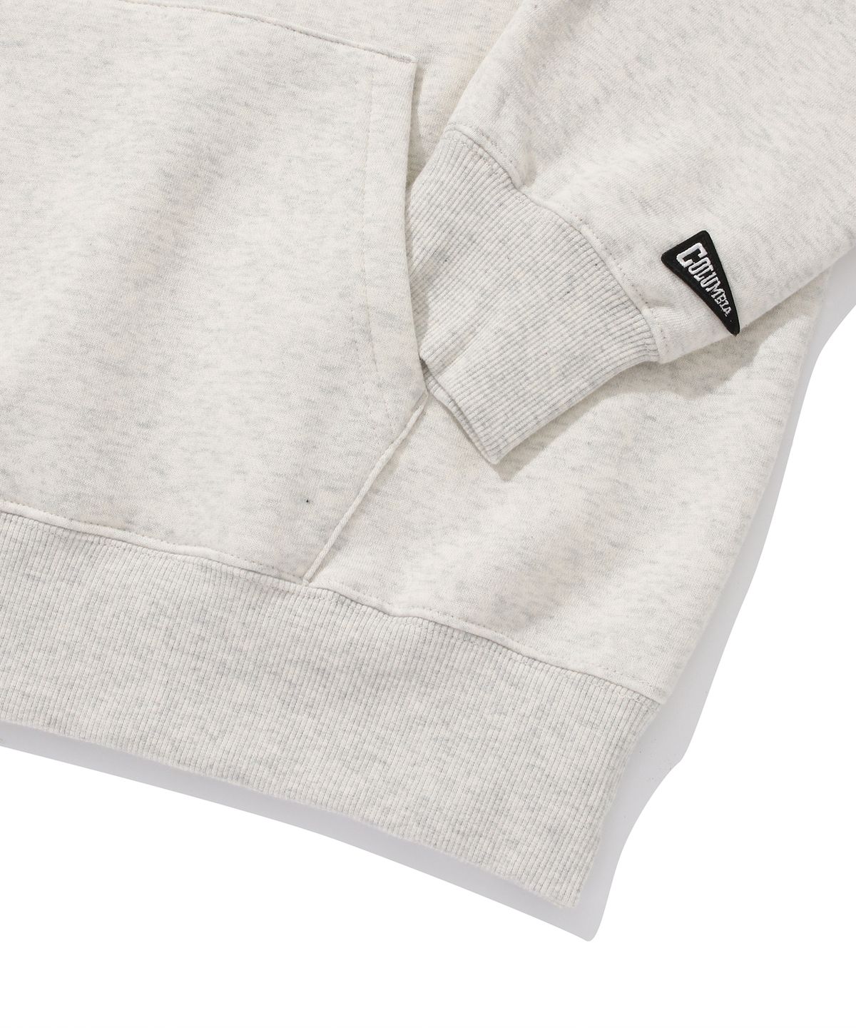 컬럼비아 유니버시티(COLUMBIA UNIVERSITY) CU BLACKSERIES OVER-FIT FLEECE HOODIE 오트밀