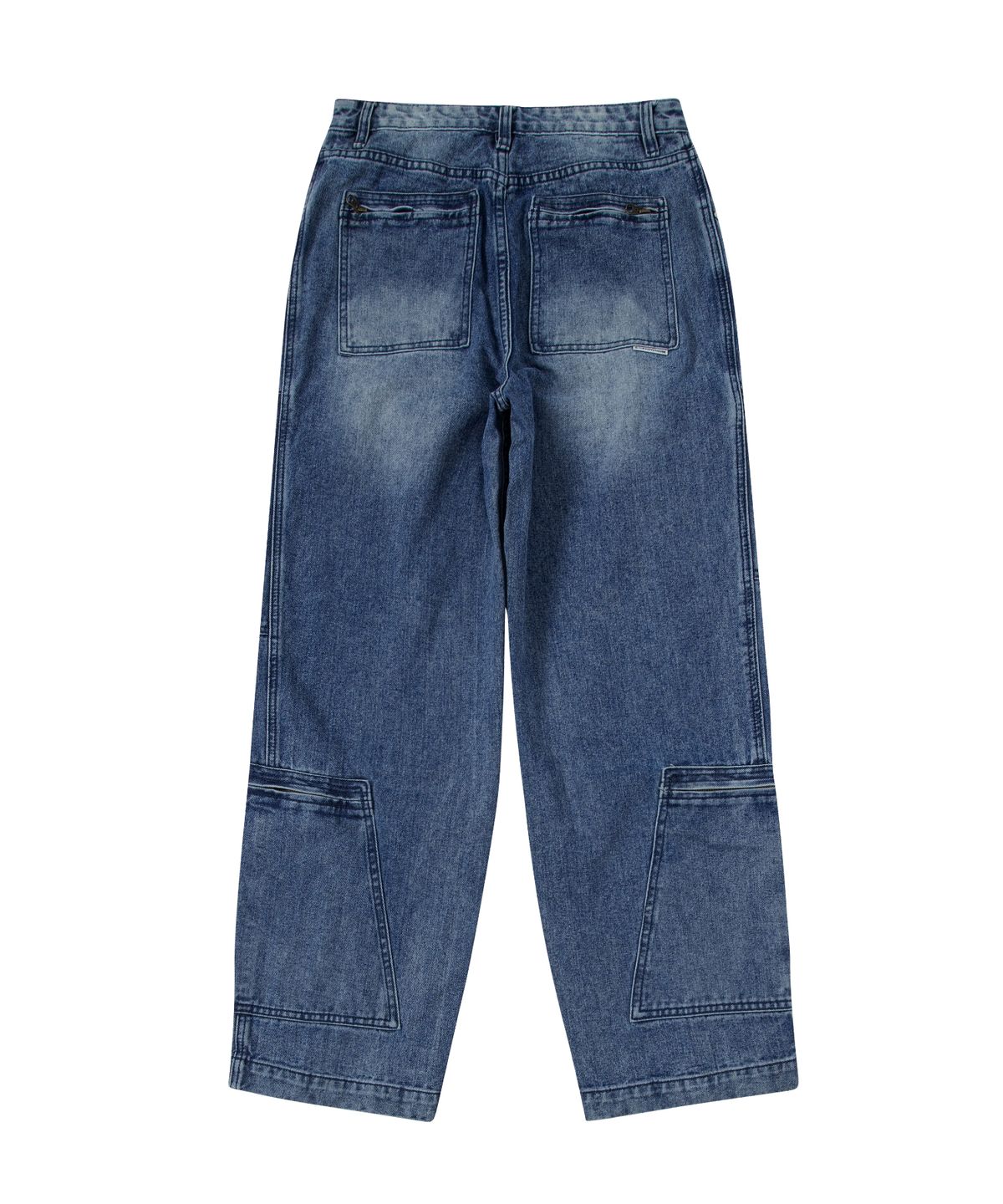 더바이닐하우스(THEVINYLHOUSE) FLIGHT DENIM PANTS NAVY (VH2DSUD100A)