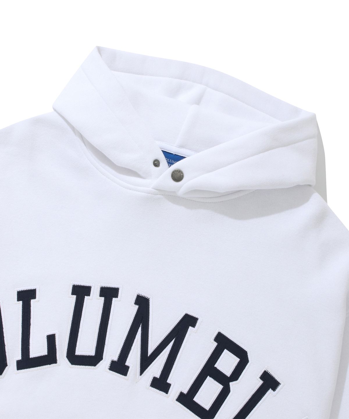 컬럼비아 유니버시티(COLUMBIA UNIVERSITY) COLUMBIA ARCH OVER-FIT FLEECE HOODIE 화이트