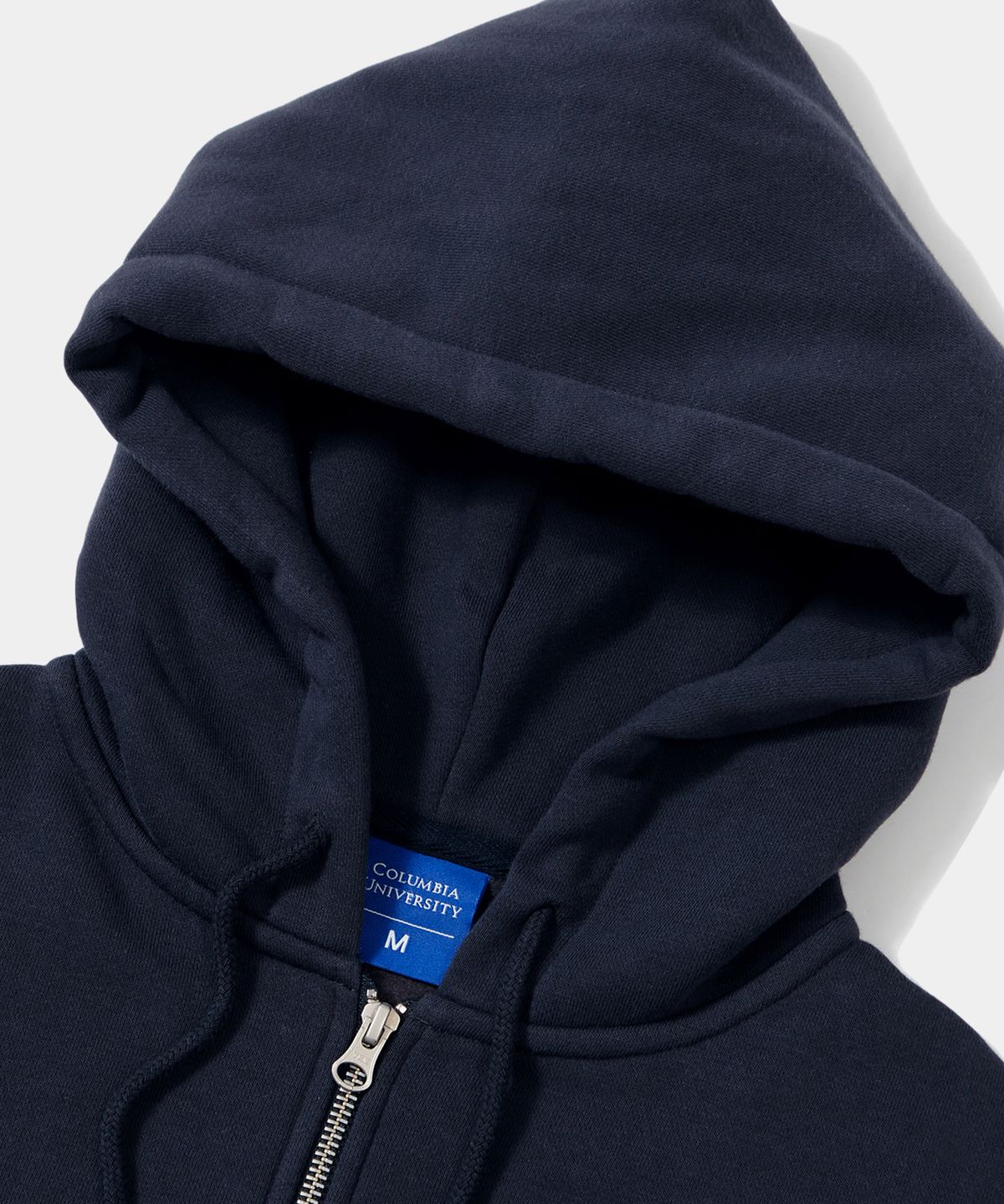 컬럼비아 유니버시티(COLUMBIA UNIVERSITY) CU ARCH LOGO FLEECE ZIP-UP HOODIE 크라운네이비