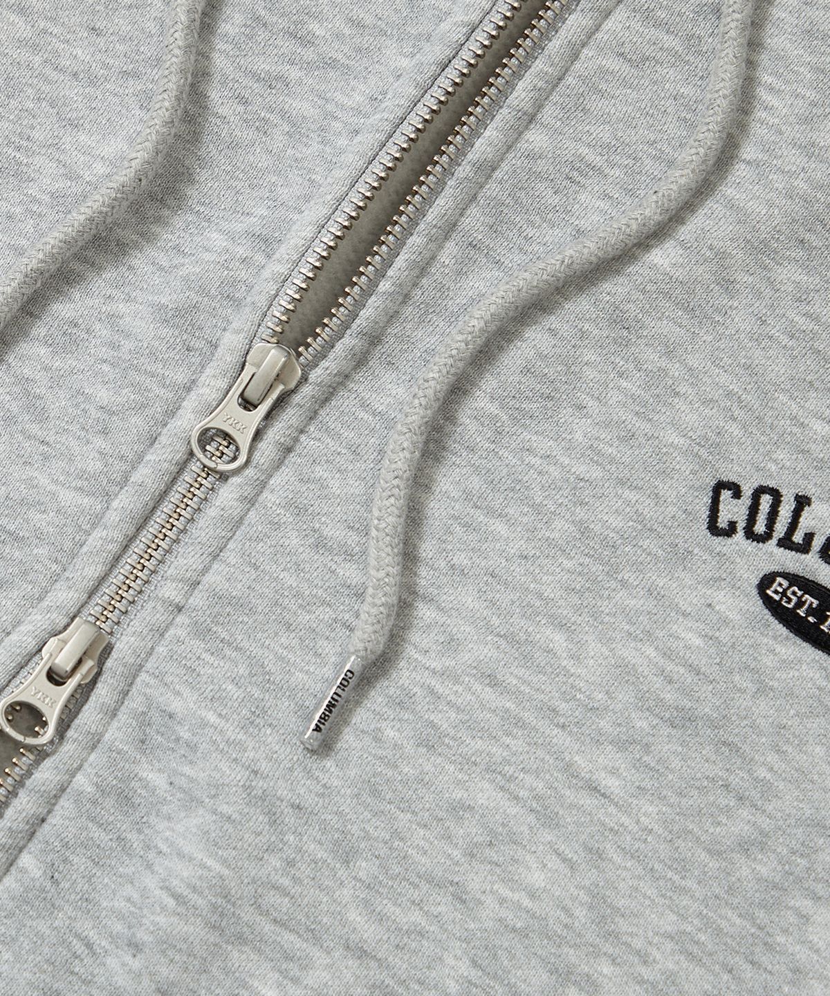 컬럼비아 유니버시티(COLUMBIA UNIVERSITY) CU ARCH LOGO FLEECE ZIP-UP HOODIE M그레이