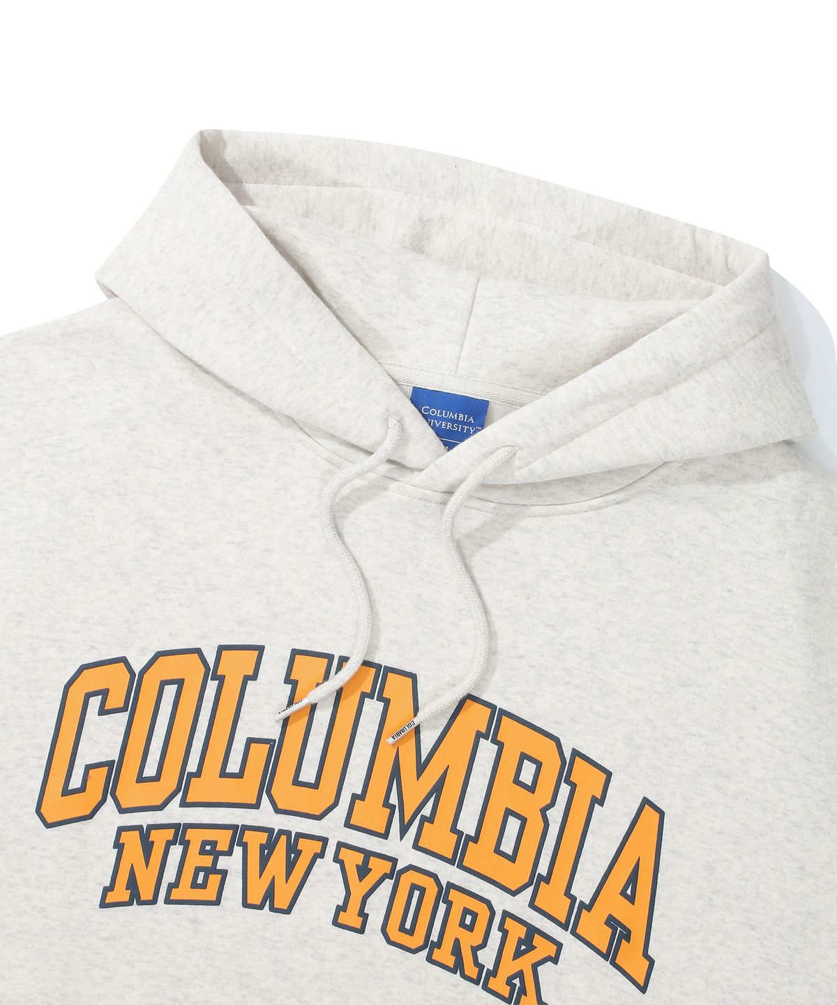컬럼비아 유니버시티(COLUMBIA UNIVERSITY) 90 S ARCH LOGO FLEECE HOODIE 오트밀