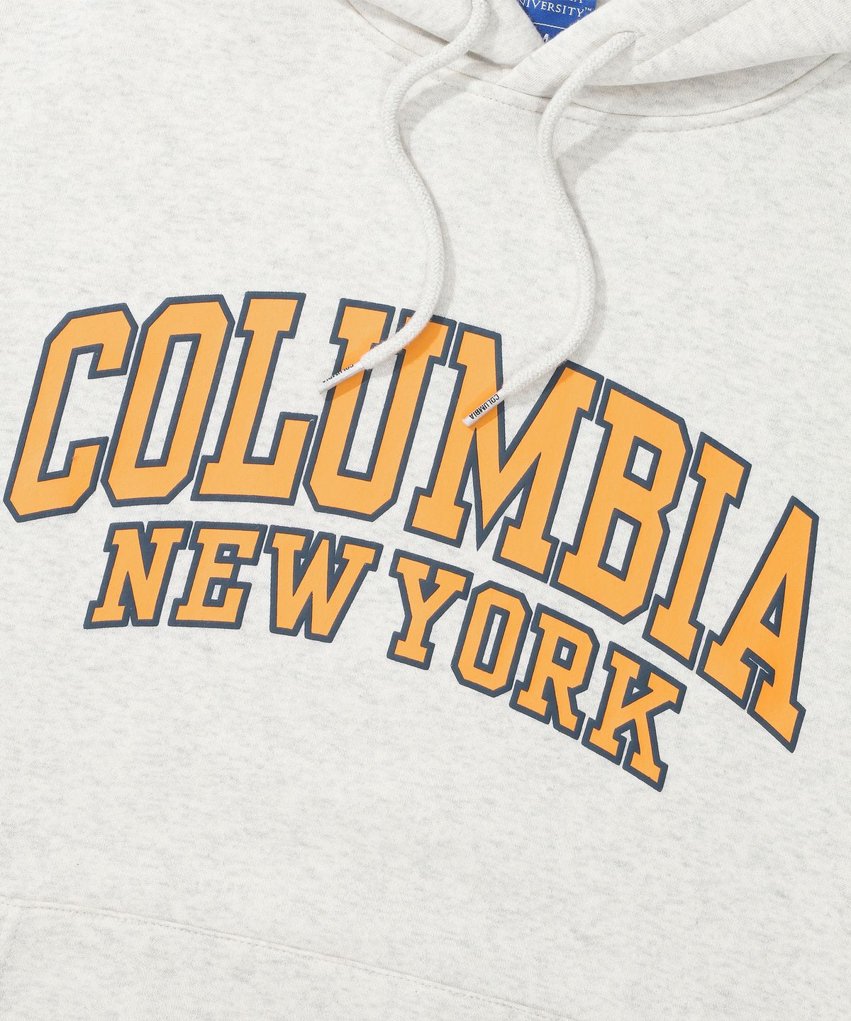 컬럼비아 유니버시티(COLUMBIA UNIVERSITY) 90 S ARCH LOGO FLEECE HOODIE 오트밀