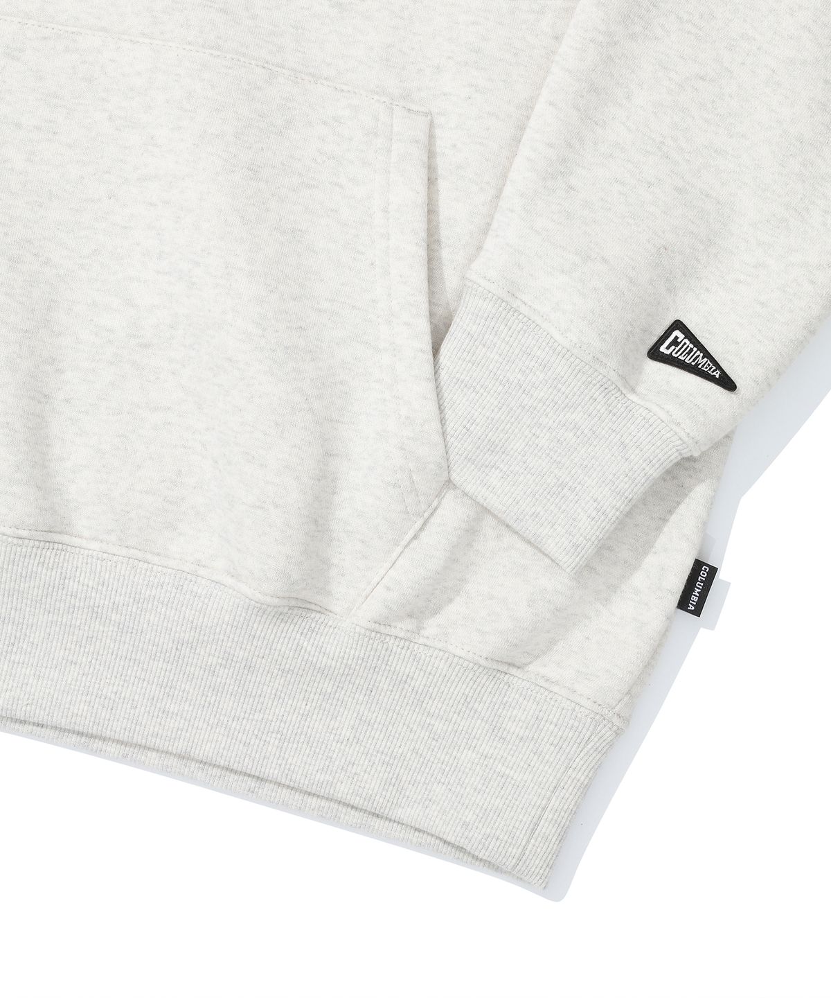 컬럼비아 유니버시티(COLUMBIA UNIVERSITY) 90 S ARCH LOGO FLEECE HOODIE 오트밀