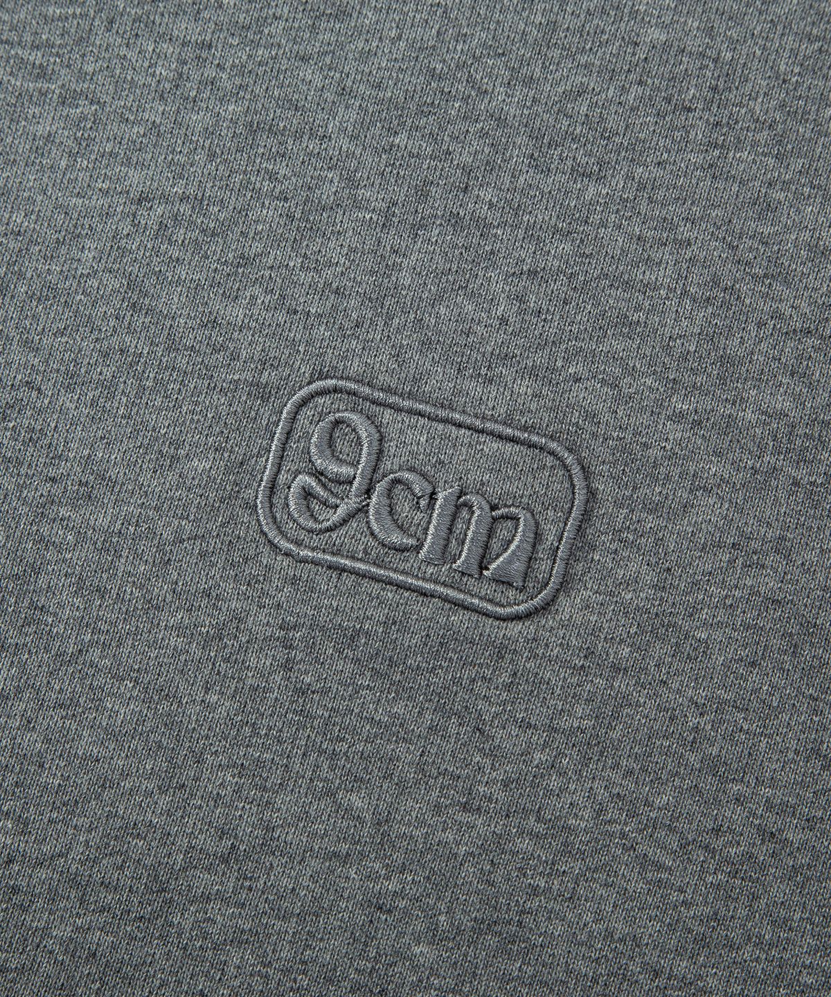 디바인디스턴스(DIVINE DISTANCE) 9센치 컴포터블 맨투맨 [그레이멜란지]