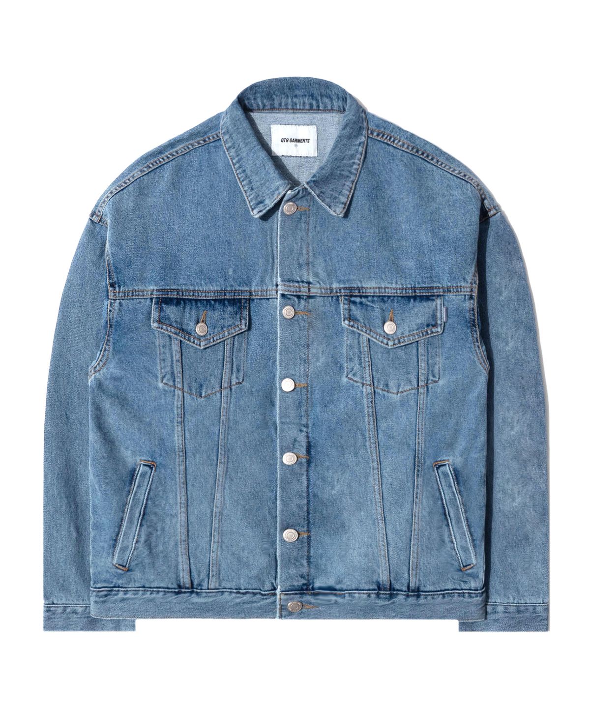 큐티에잇 가먼츠(QT8 GARMENTS) BN Washing Denim Trucker (Blue)