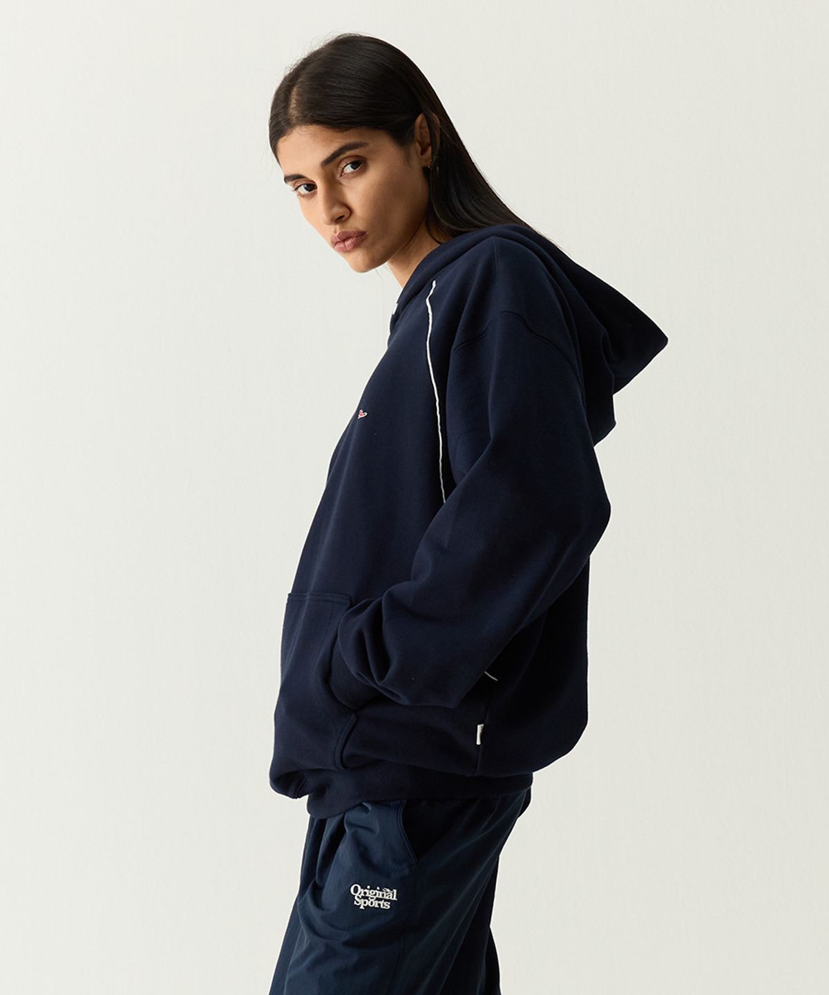 프로-스펙스(PRO-SPECS) CRANE SIGN HOODIE NAVY