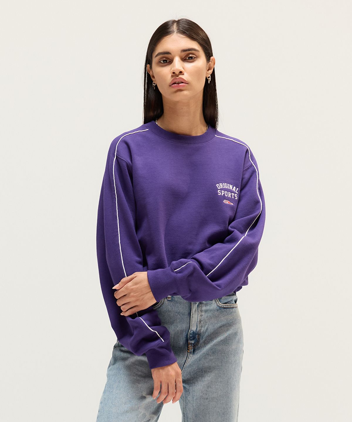 프로-스펙스(PRO-SPECS) SIGNAL LOGO CREWNECK VIOT