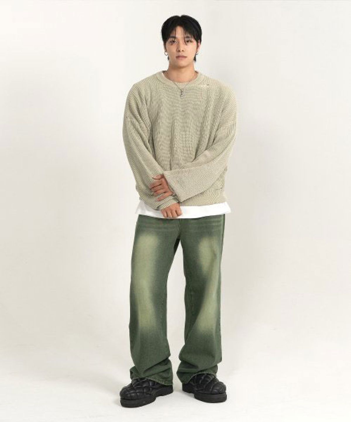 메이킷투(MAKEITTO) 틴 워싱 컬러 데님 팬츠 (8 Colors)