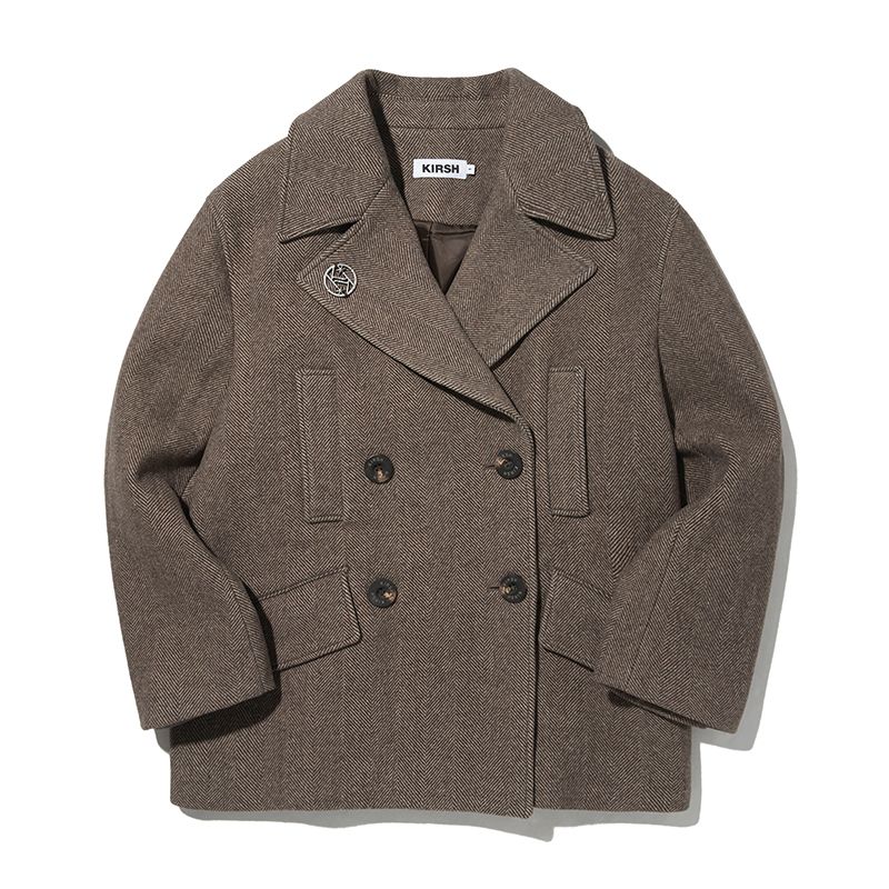COTTON LINEN SULFIDED OZONE JACKET WITH 4POCKETS AND DOUBLE