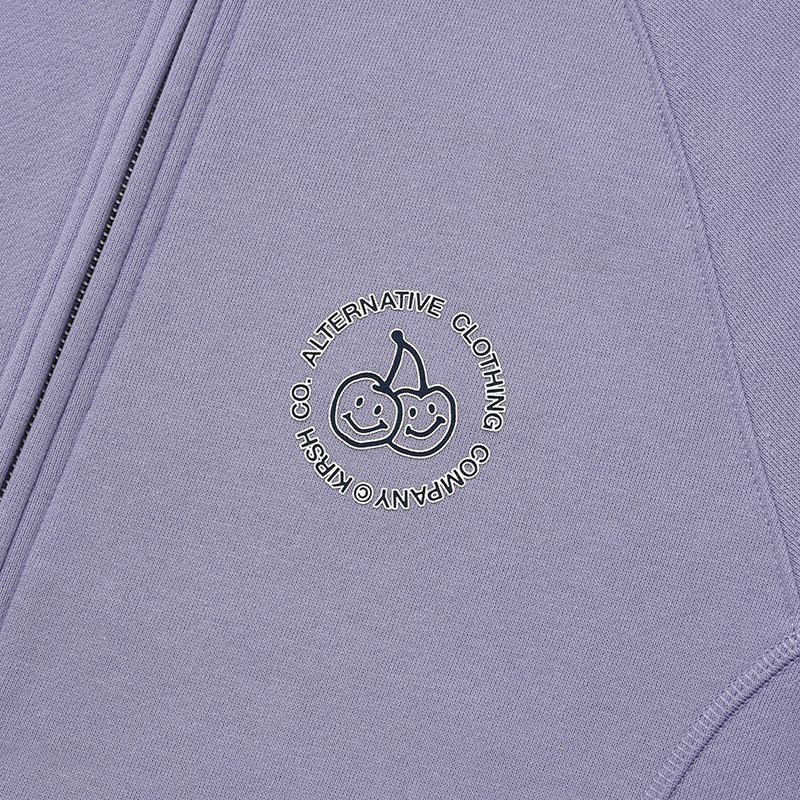 アウターその他 KIRSH Doodle Cherry Circle Logo Brushed Hood Zip-Up Lavender MUSINSA | KIRSH Doodle cherry circle logo brushed hooded zip