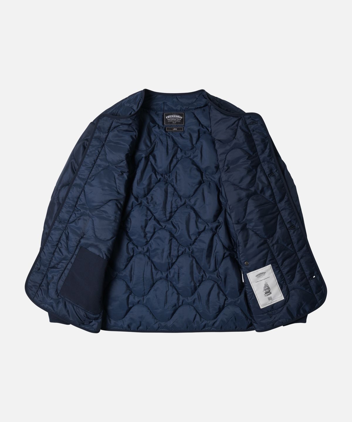 프리즘웍스(FRIZMWORKS) M1965 FIELD LINER JACKET 005 _ NAVY