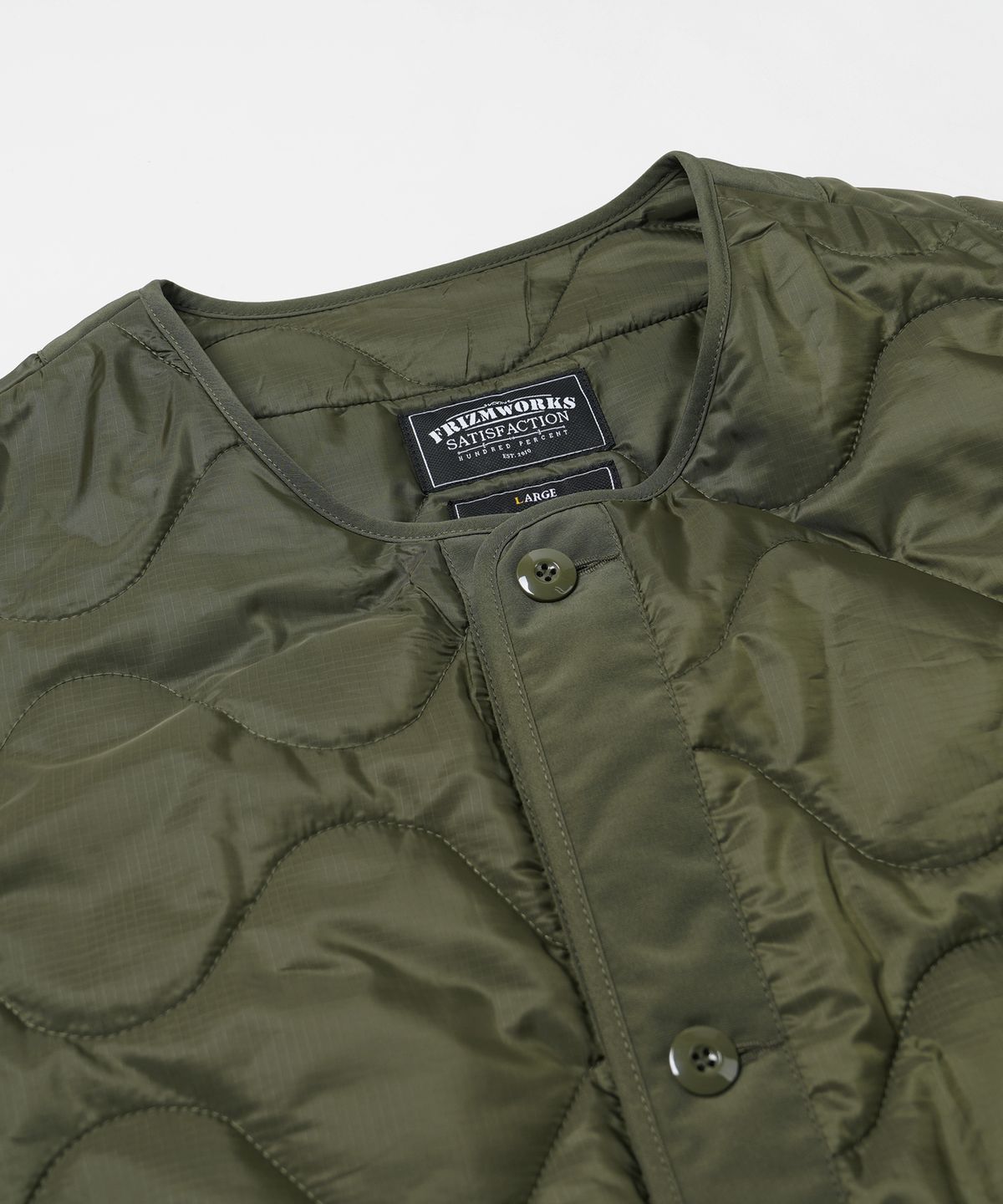 프리즘웍스(FRIZMWORKS) M1965 FIELD LINER JACKET 005 _ OLIVE