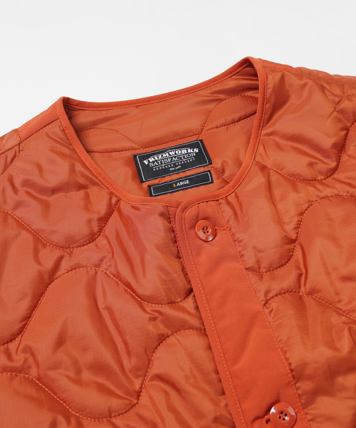 프리즘웍스(FRIZMWORKS) M1965 FIELD LINER JACKET 005 _ ORANGE