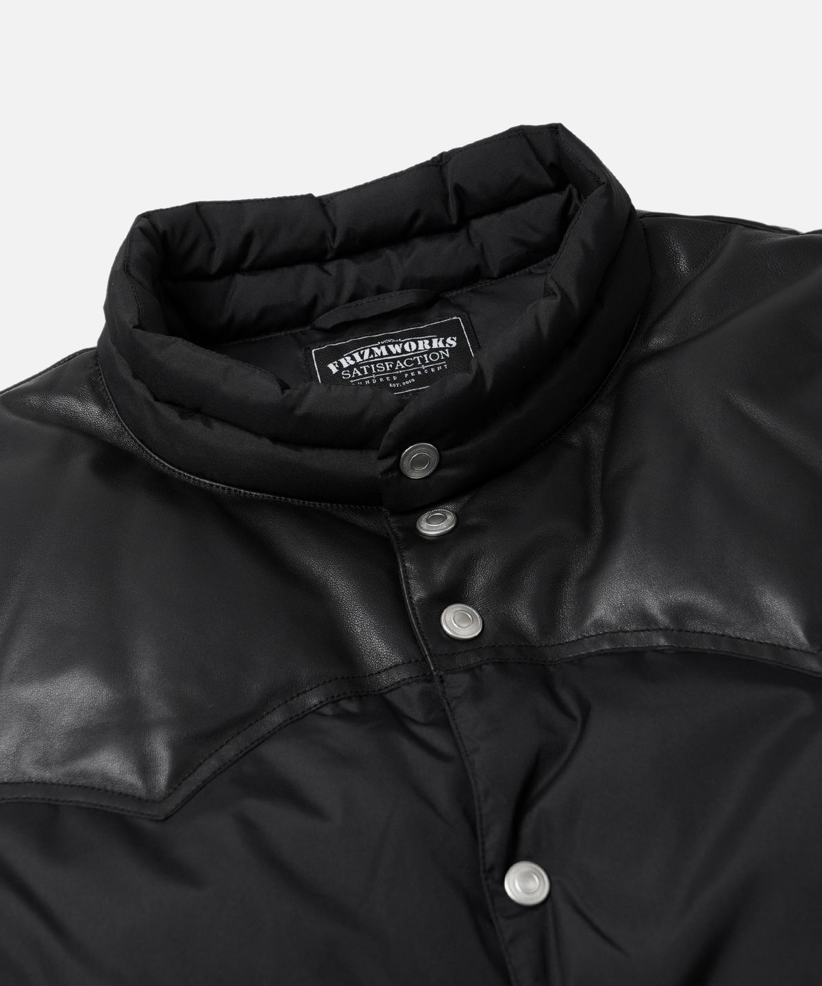 프리즘웍스(FRIZMWORKS) MOUNTAIN DOWN VEST _ BLACK