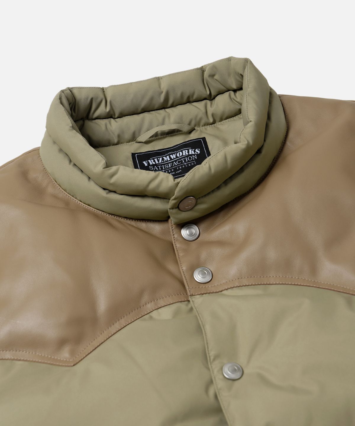 프리즘웍스(FRIZMWORKS) MOUNTAIN DOWN VEST _ BEIGE