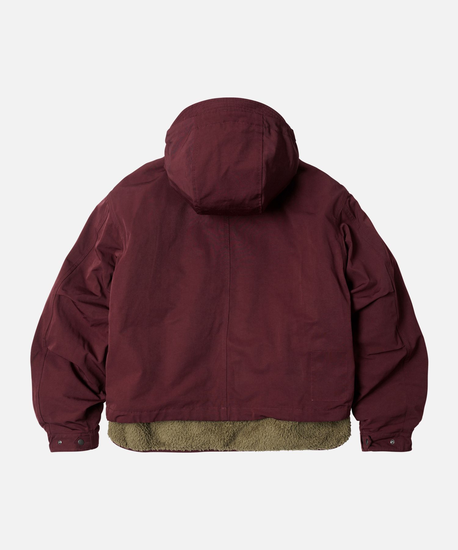 MUSINSA | FRIZMWORKS SMOCK HOODED PARKA 002 _ BURGUNDY