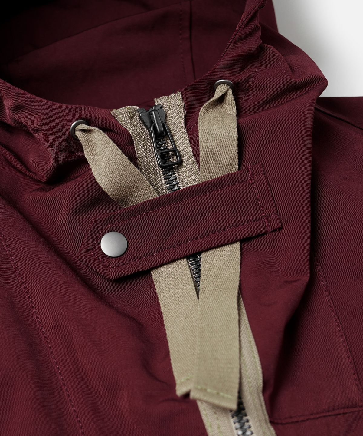 프리즘웍스(FRIZMWORKS) SMOCK HOODED PARKA 002 _ BURGUNDY