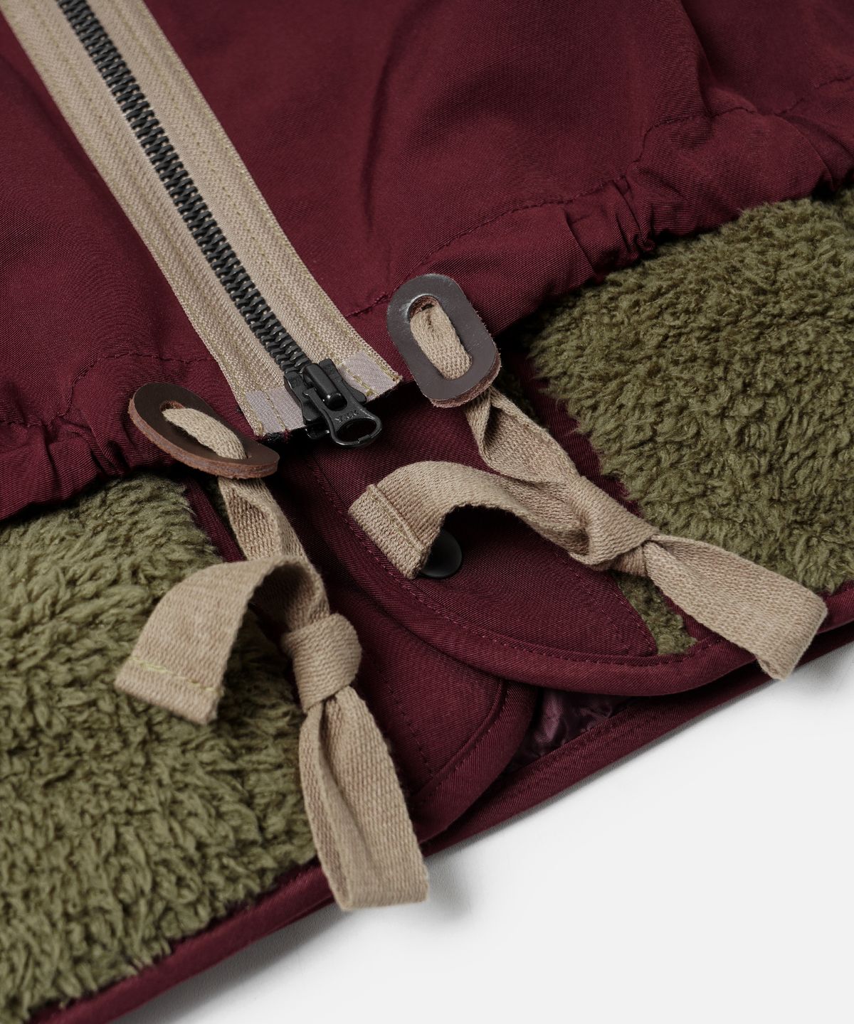 프리즘웍스(FRIZMWORKS) SMOCK HOODED PARKA 002 _ BURGUNDY