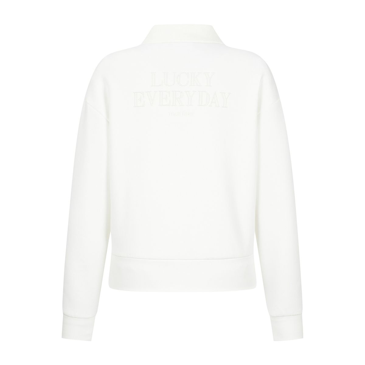 마틴골프(MARTINE GOLF) Collar Sweat Shirts_O/White