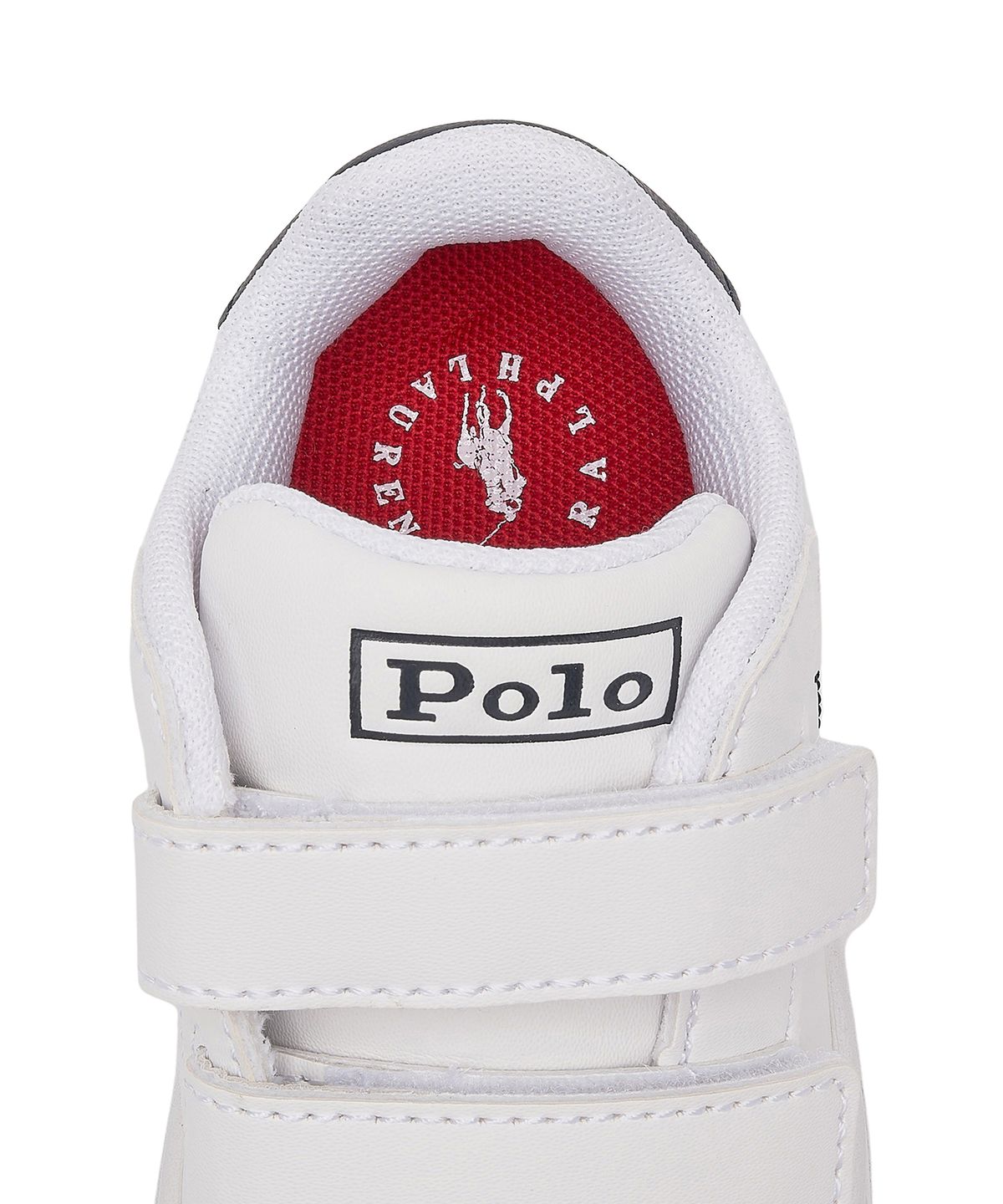 폴로 랄프 로렌 칠드런(POLO RALPH LAUREN CHILDREN) 남아 2-7세 헤리티지 코트 포 레더 EZ 스니커즈 - 멀티