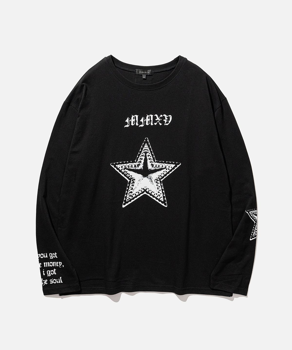 바스틱(VASTIC) MMXV 스타 롱슬리브_블랙
