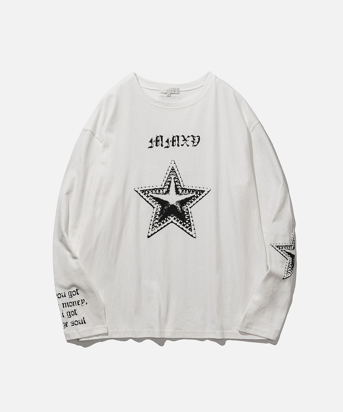 바스틱(VASTIC) MMXV 스타 롱슬리브_화이트