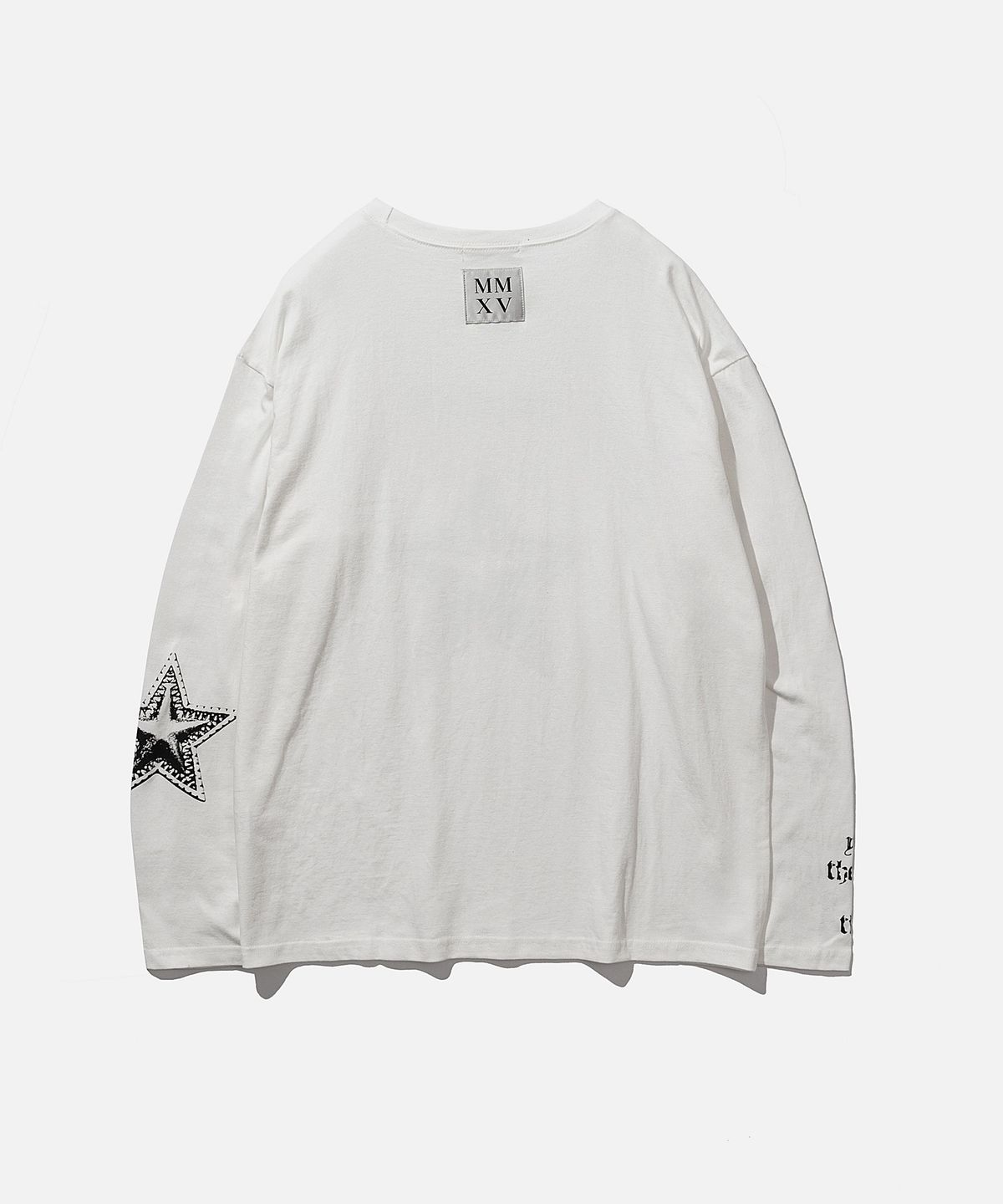 바스틱(VASTIC) MMXV 스타 롱슬리브_화이트