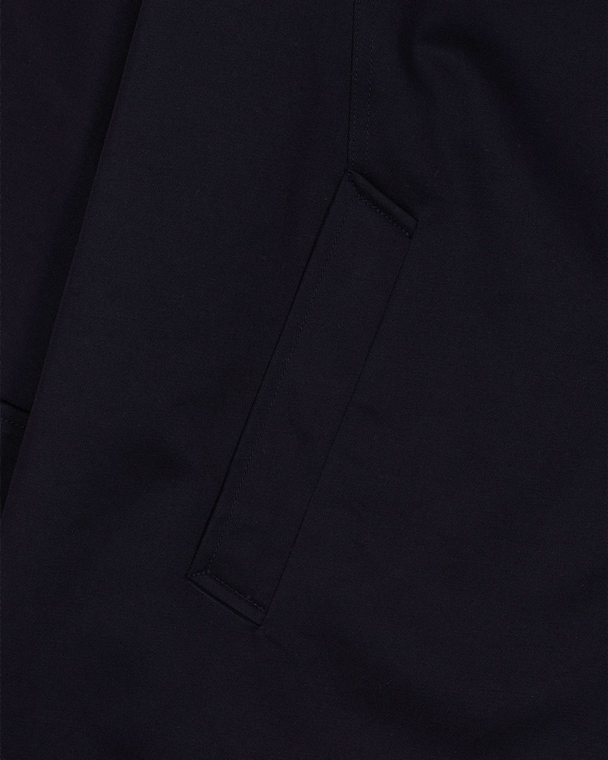 더뮤지엄비지터(THEMUSEUMVISITOR) CORDUROY COLLAR MAC COAT (BLACK)