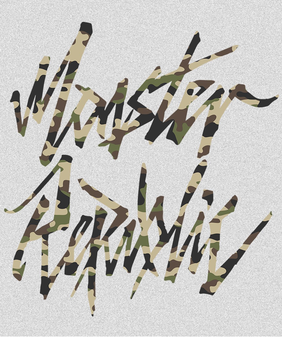 몬스터리퍼블릭(MONSTER REPUBLIC) 무브먼트 로고 카모 후드티 그레이