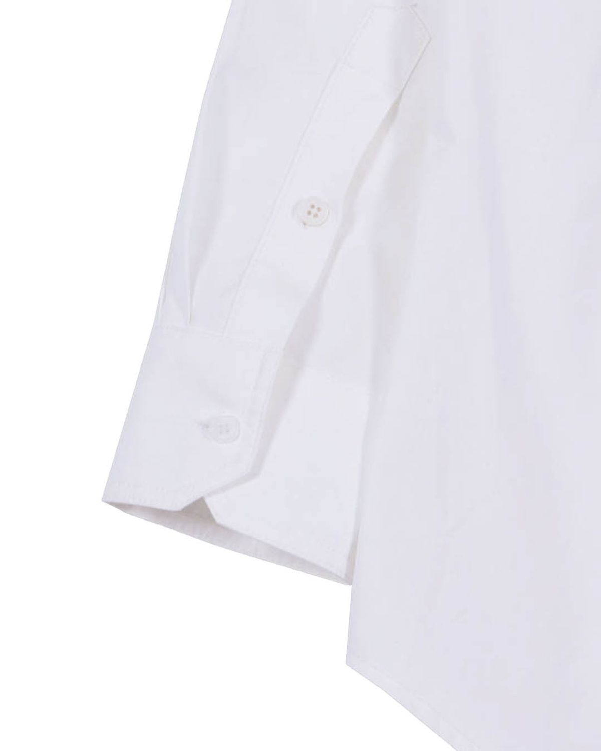더뮤지엄비지터(THEMUSEUMVISITOR) FIVE STAR STUD POCKET SHIRTS (WHITE)
