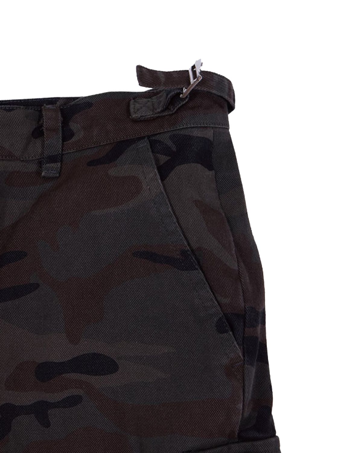 더뮤지엄비지터(THEMUSEUMVISITOR) TEN FLAP POCKET BOOTSCUT CARGO PANTS (CAMO)