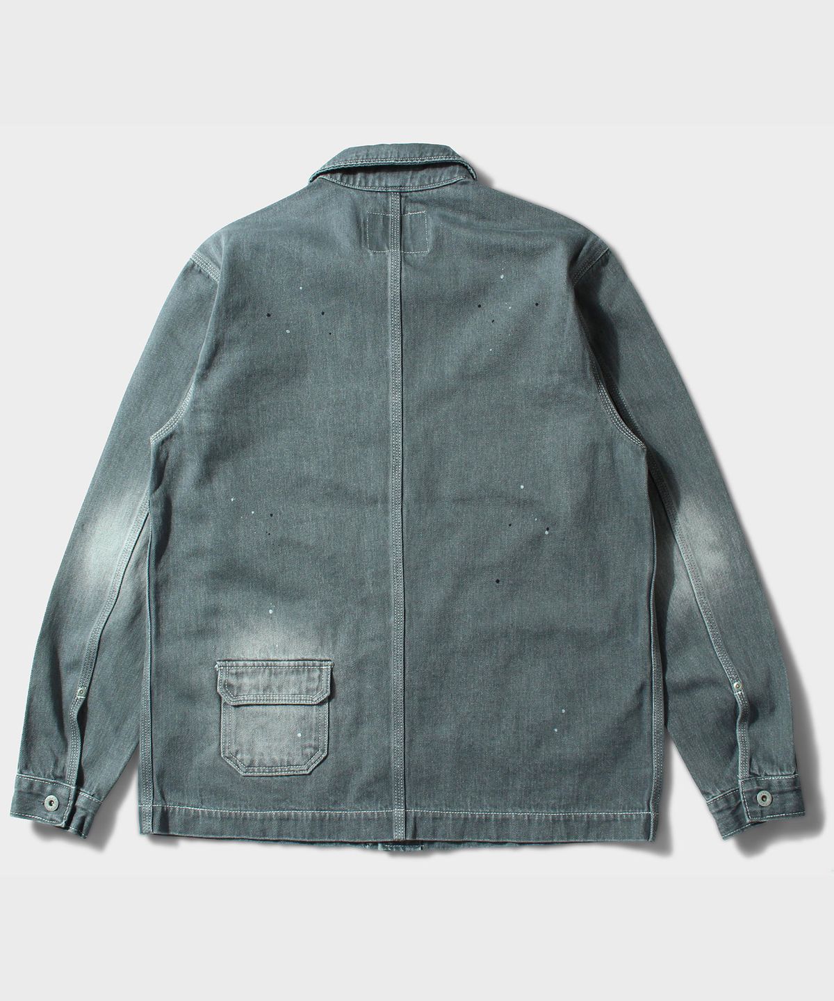 비디알(VDR) FIVE -POCKET CHORE JACKET [Bleach Grey]