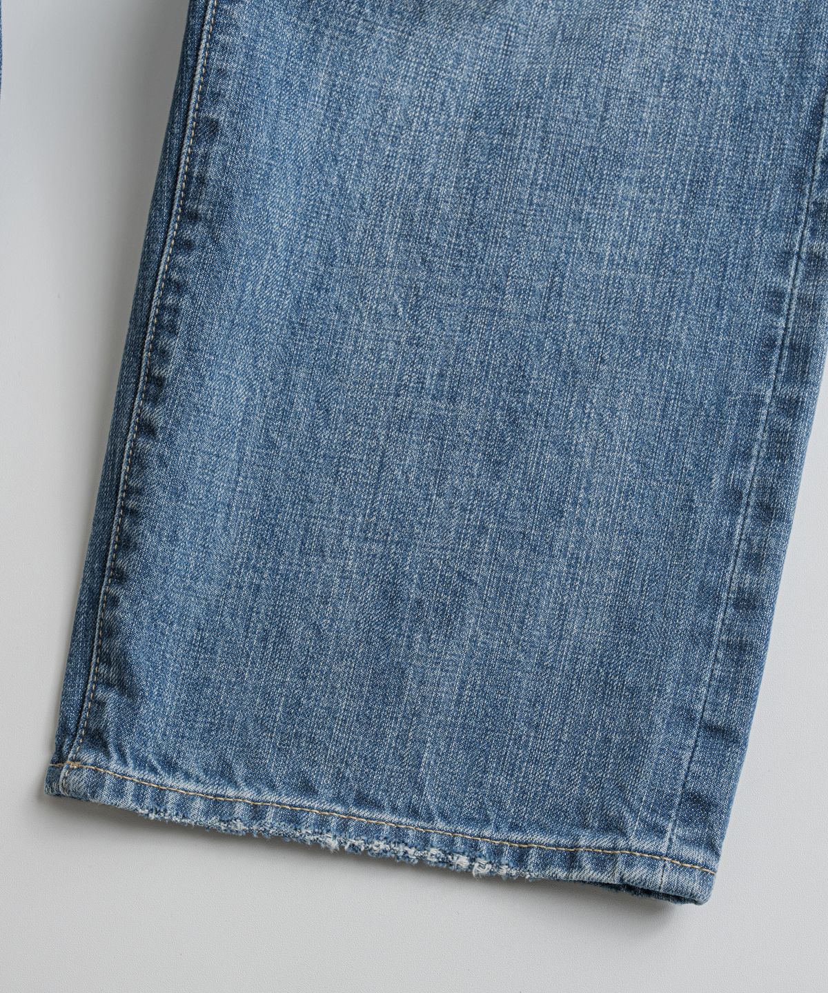 비헤비어(BEHEAVYER) 523L SELVEDGE DENIM PANTS washed blue