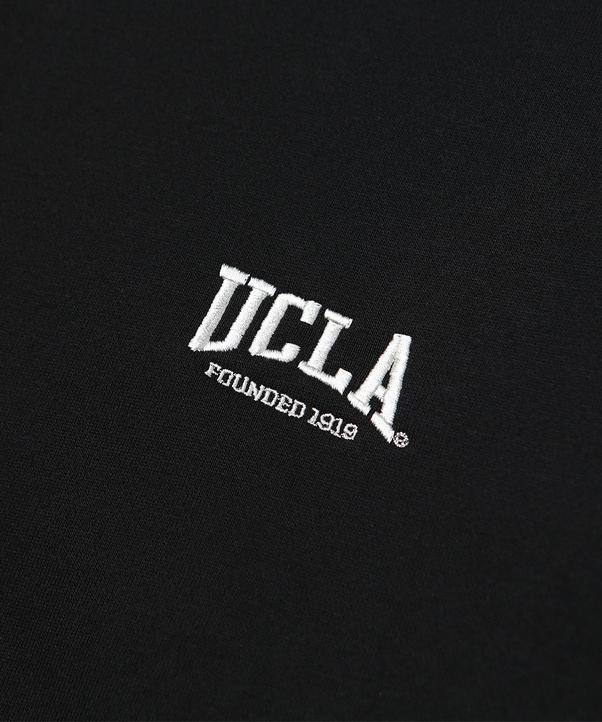 유씨엘에이(UCLA) 남여공용 베이직 후드 집업[BLACK](UZ9GD81_39)