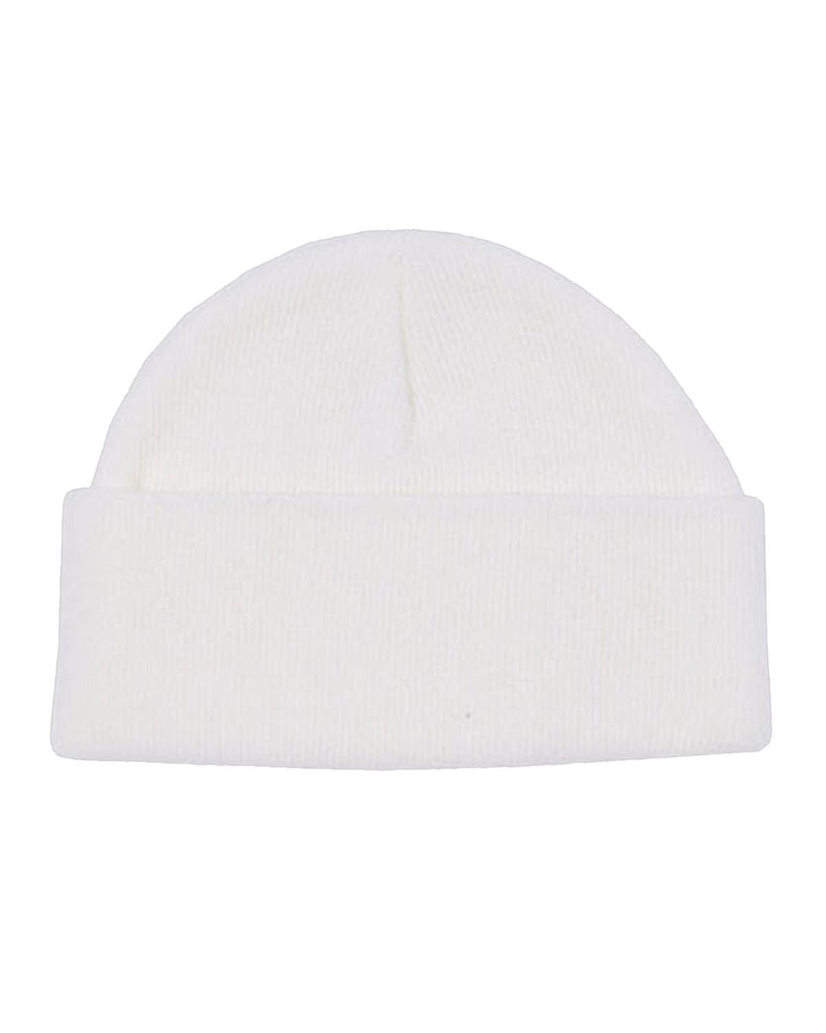 더뮤지엄비지터(THEMUSEUMVISITOR) CUBIC LOGO STITCHED BEANIE (WHITE)