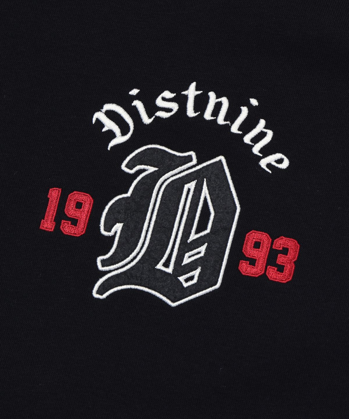 디스트나인(DISTN9NE) D 로고 바시티 베스트 BLACK (LO5JU504-076)