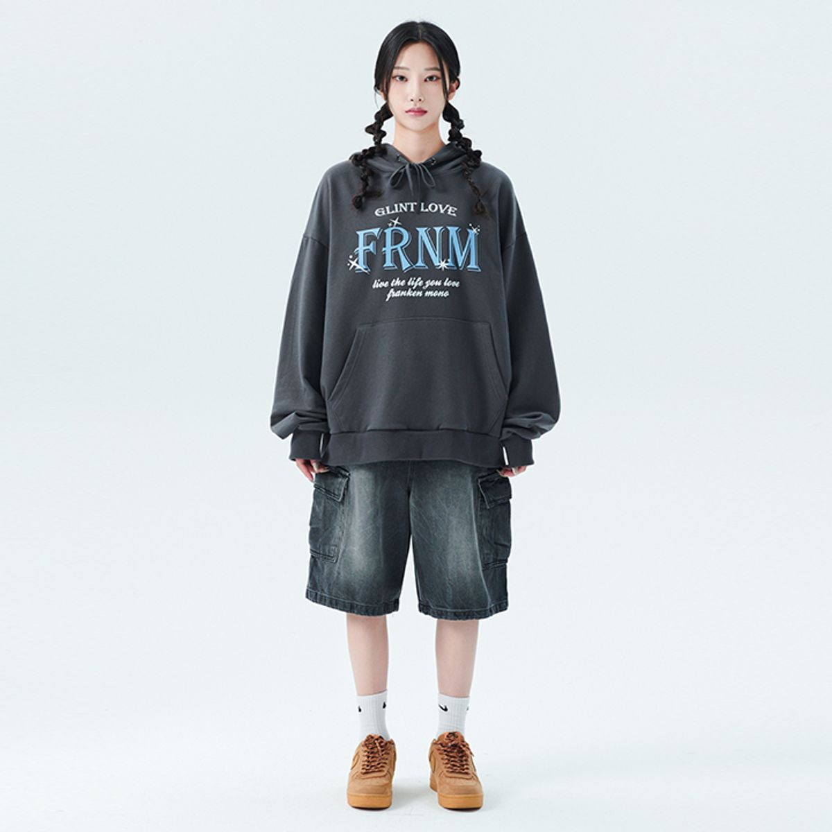 프랑켄모노(FRANKENMONO) 매니쉬 트윙클러브 후드티