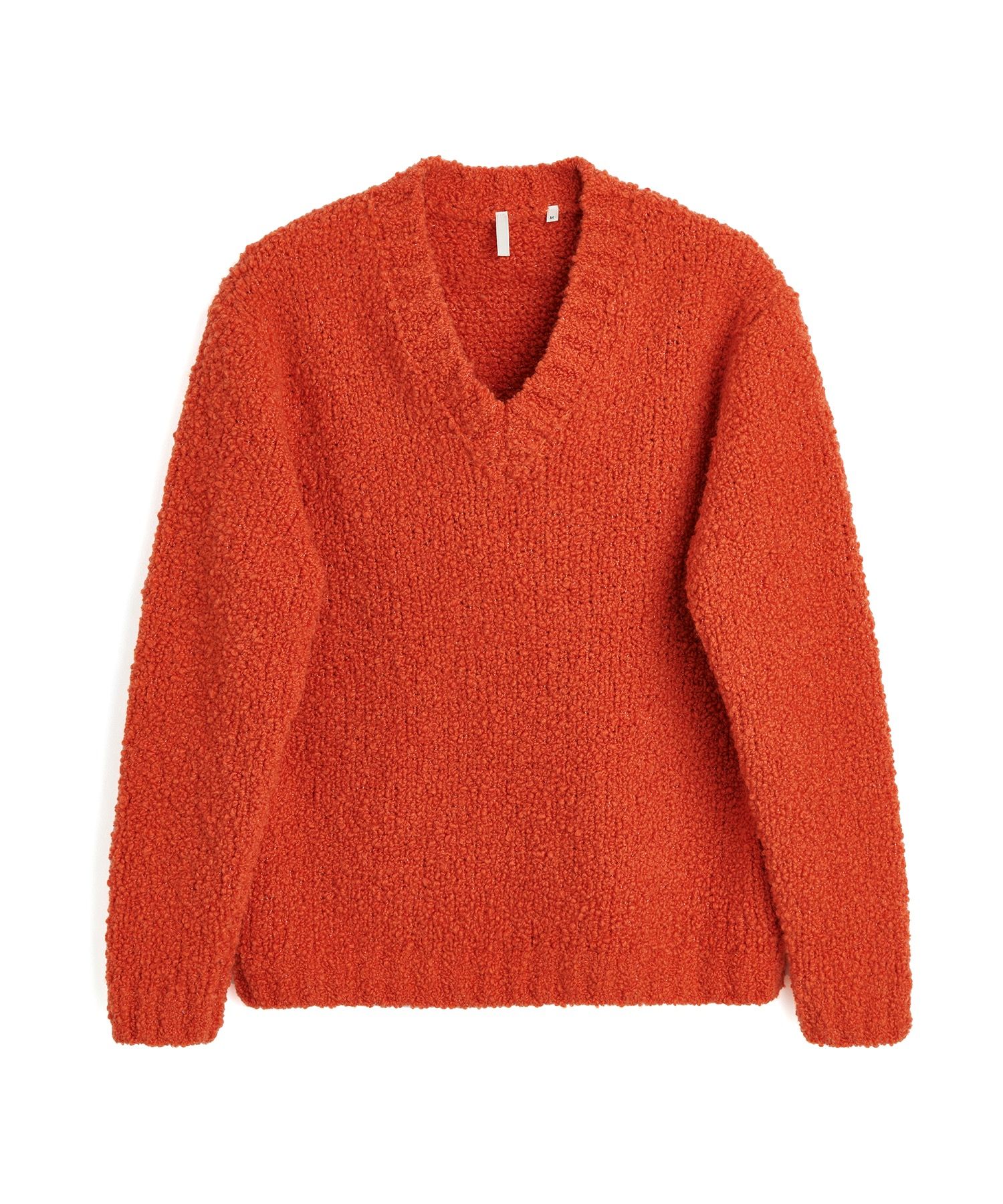 선플라워(SUNFLOWER) (M) 아스케 스웨터 번트 오렌지 ASKE SWEATER