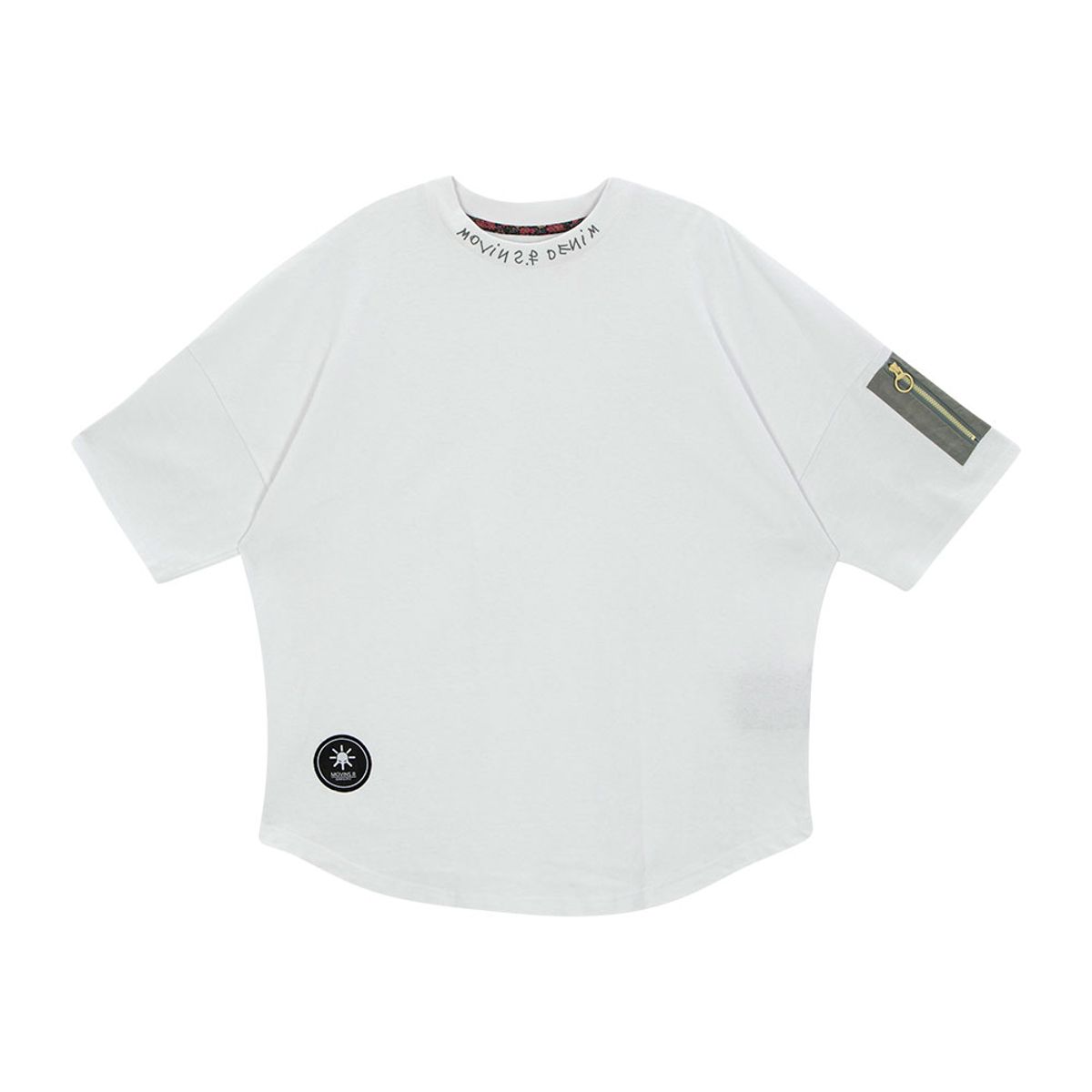 모빈스알(MOVINS.R) PURO SHORT SLEEVE TOP WHITE