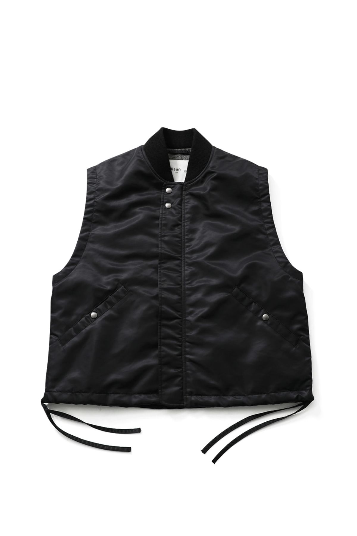 홀리선(HORLISUN) Cooper Nylon Vest Black