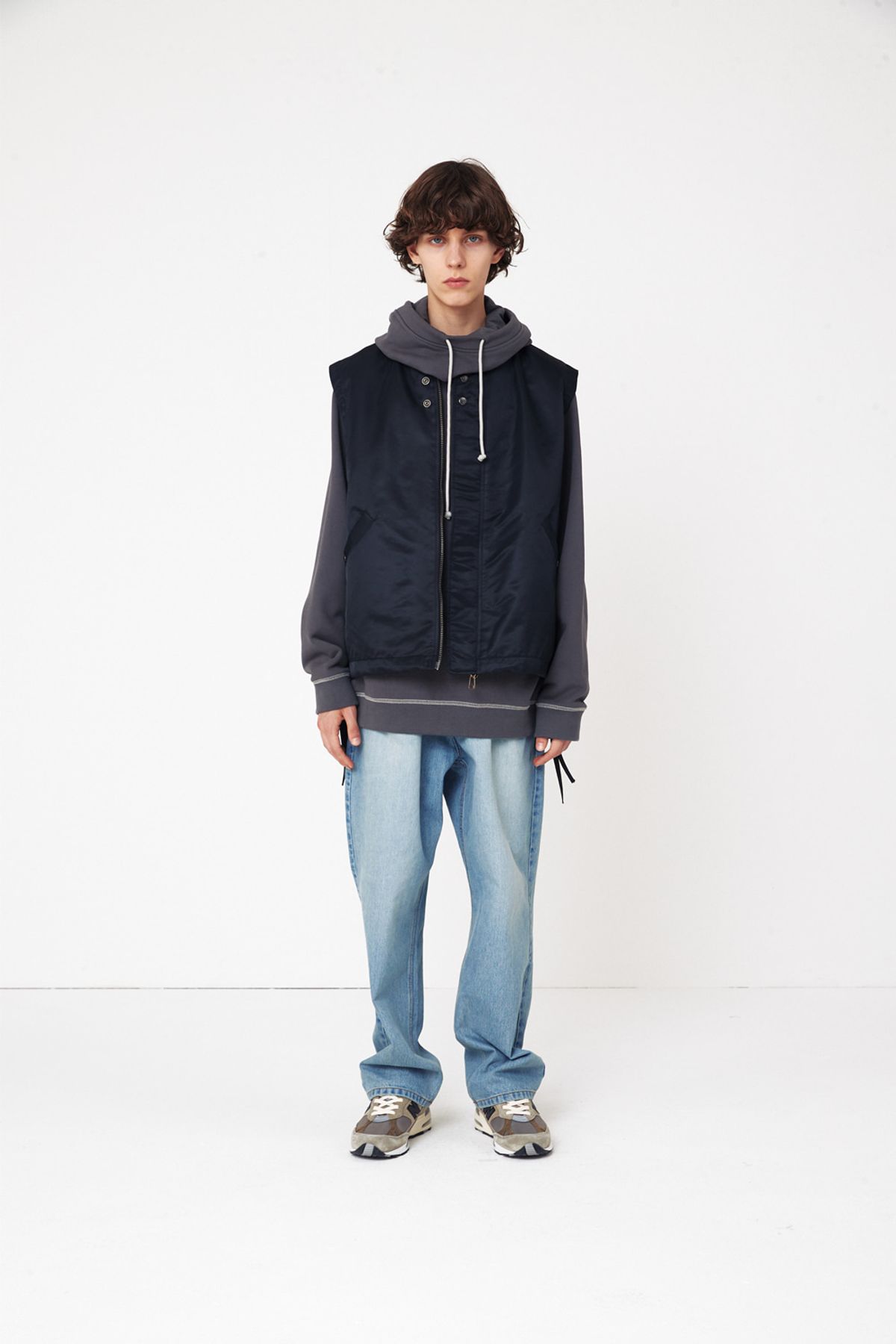 홀리선(HORLISUN) Cooper Nylon Vest Black