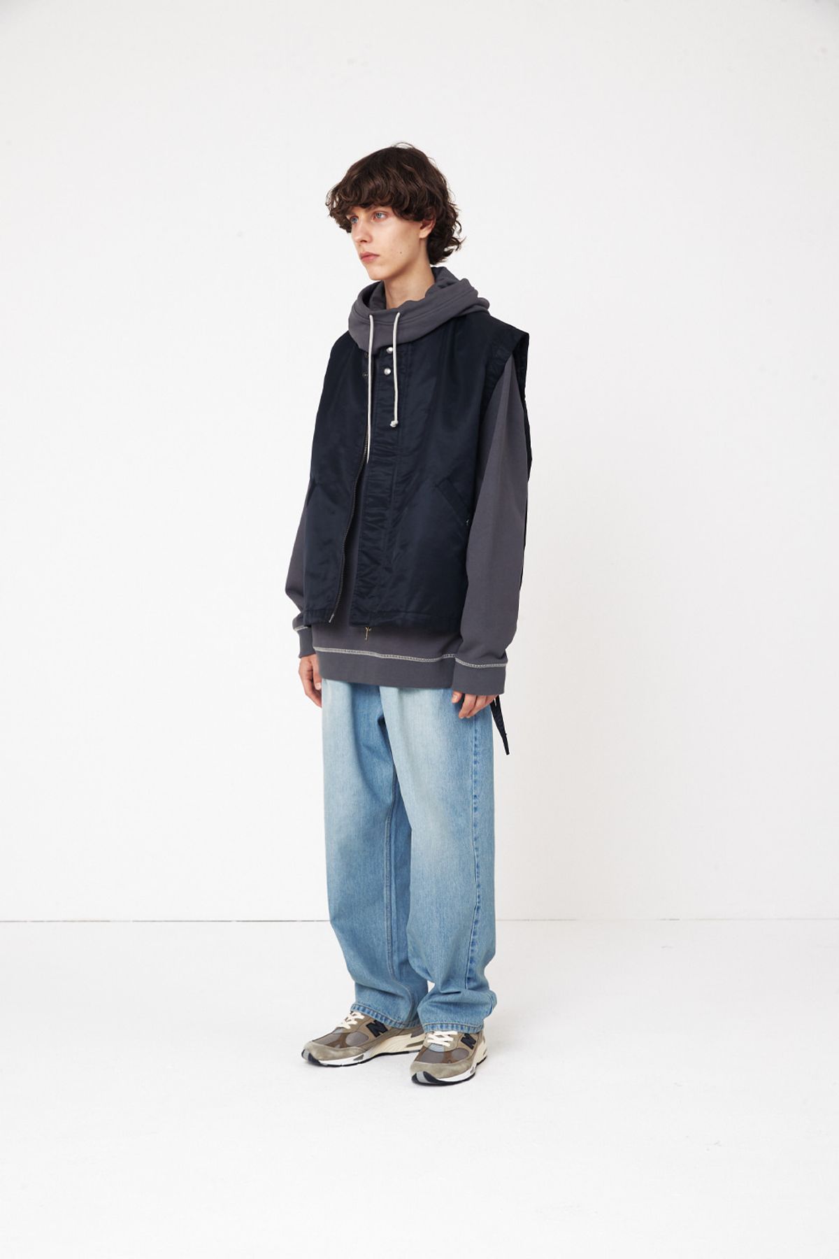 홀리선(HORLISUN) Cooper Nylon Vest Black