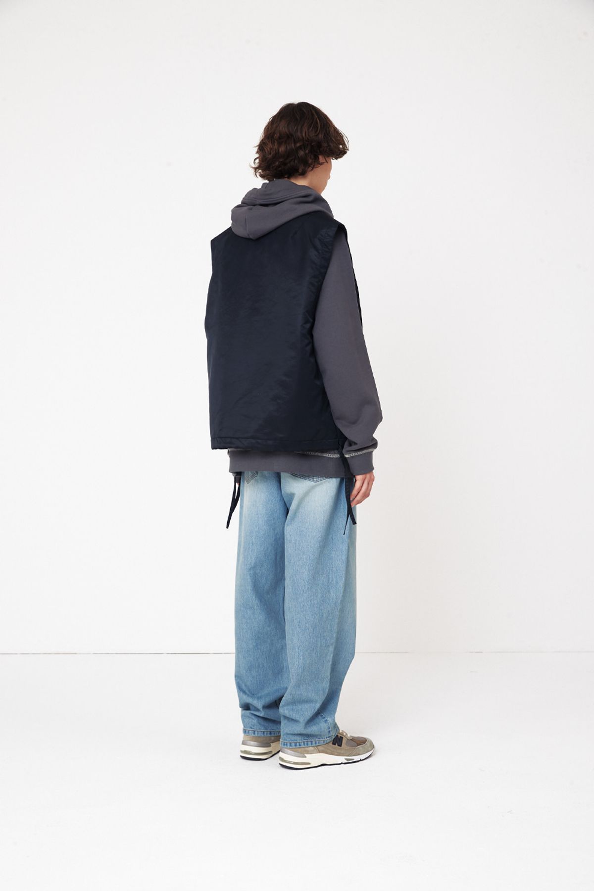 홀리선(HORLISUN) Cooper Nylon Vest Black