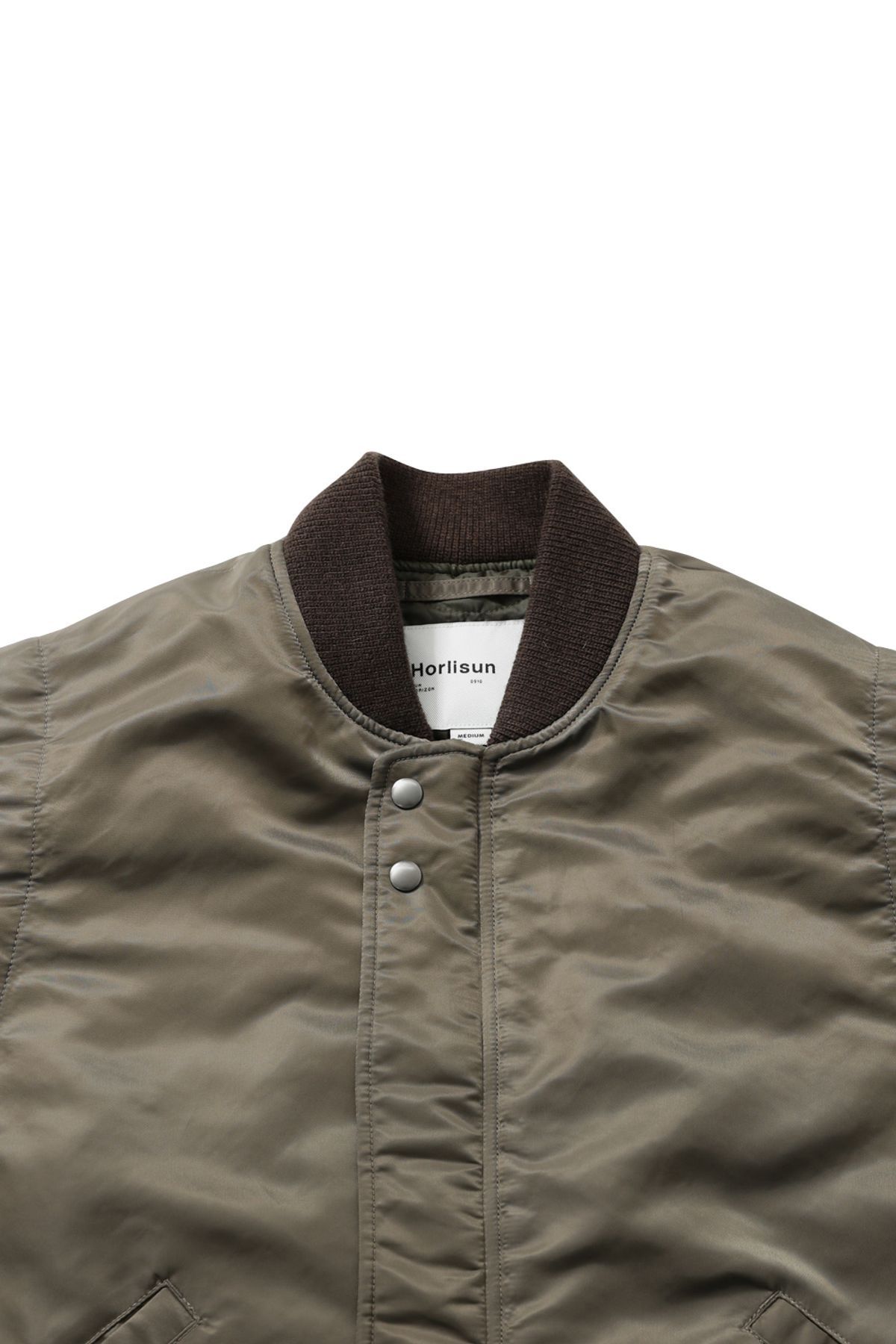 홀리선(HORLISUN) Cooper Nylon Vest Olive Night