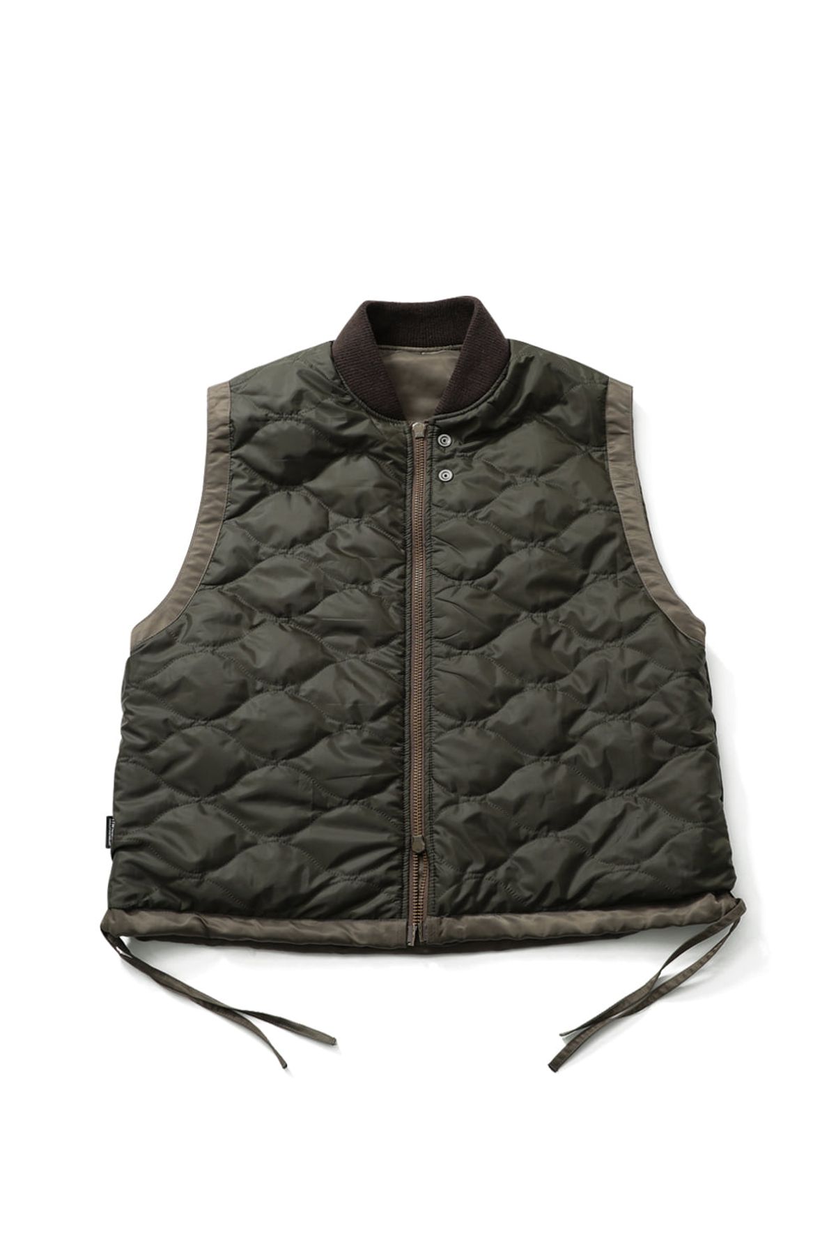 홀리선(HORLISUN) Cooper Nylon Vest Olive Night
