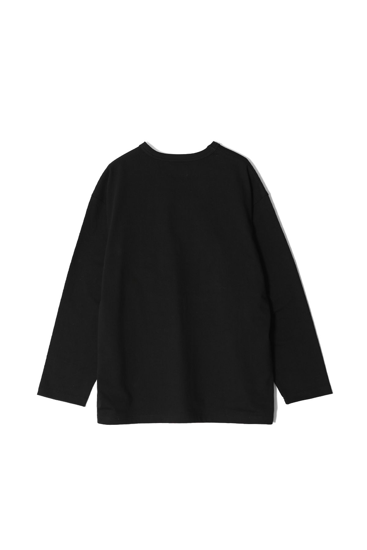 홀리선(HORLISUN) Lawrence Long Sleeve T-shirt Black