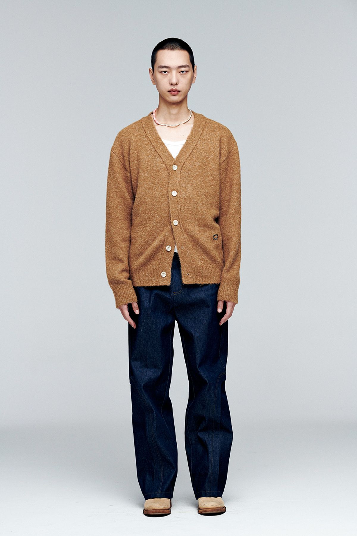 애니타임로릭(ANYTIME LOREAK) Cosmos Cardigan- Beige