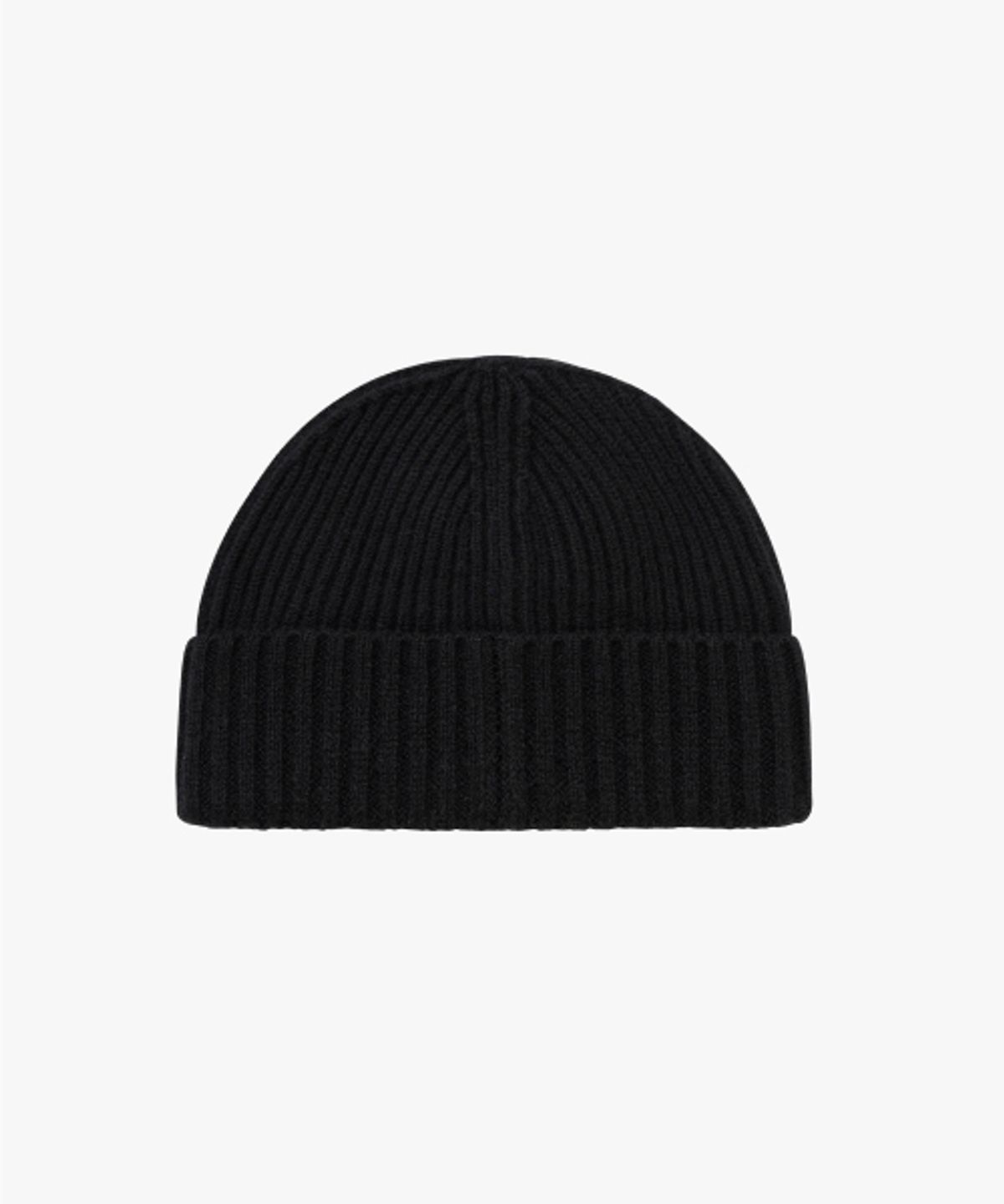 골스튜디오(GOALSTUDIO) SCRIPT LOGO WOOL BEANIE-BLACK