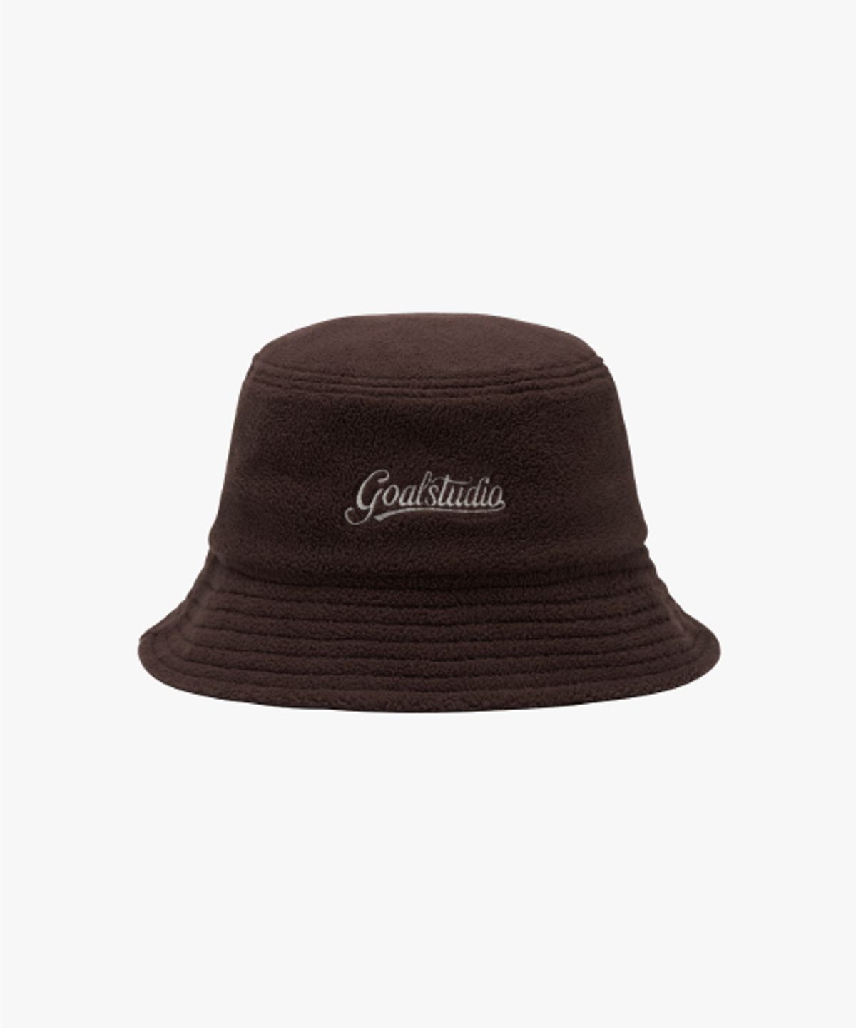 골스튜디오(GOALSTUDIO) ESSENTIAL MICRO FLEECE BUCKET HAT-BROWN